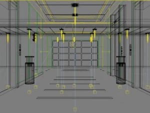 elevator spacese 014 3D Model