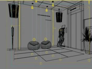 elevator spacese 013 3D Model