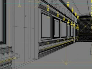 elevator spacese 017 3D Model