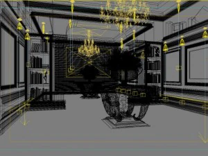 elevator spacese 018 3D Model