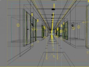 elevator spacese 022 3D 模型