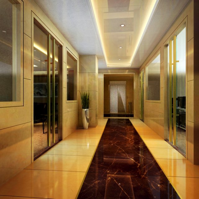 elevator spacese 030 3D Model .c4d .max .obj .3ds .fbx .stl .blend 