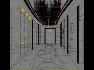 elevator spacese 031 3D Model