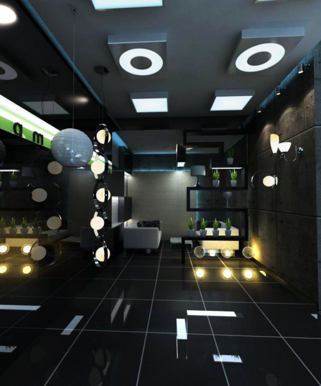 elevator spacese 035 3D Model .c4d .max .obj .3ds .fbx .stl .blend 