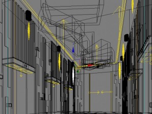 elevator spacese 034 3D Model