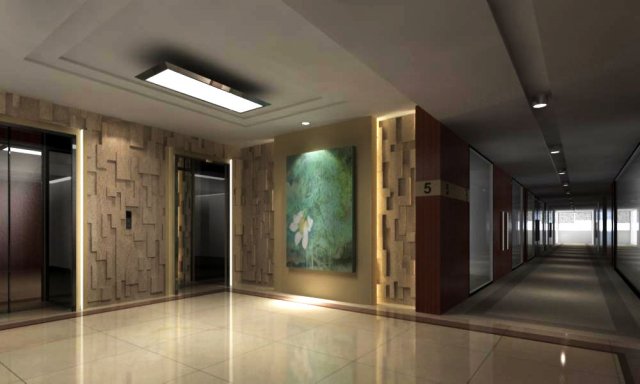 elevator spacese 033 3D Model .c4d .max .obj .3ds .fbx .stl .blend 