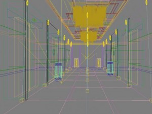 elevator spacese 043 Modèle 3D