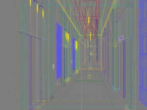elevator spacese 044 3D Model