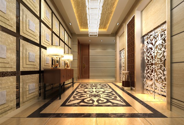 elevator spacese 045 3D Model .c4d .max .obj .3ds .fbx .stl .blend 