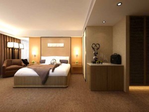 guest room 001 Model 3D