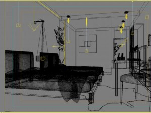 guest room 010 3D 모델