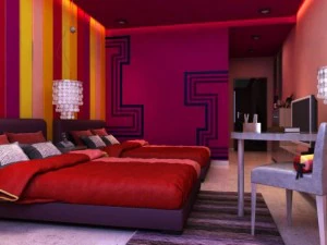 quarto de h&oacute;spedes 011 Modelo 3D