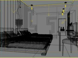 guest room 011 3D Model