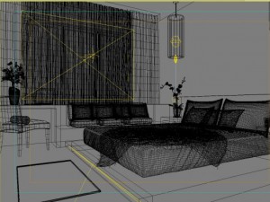guest room 014 3D Model