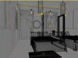 guest room 013 3D Model