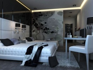 guest room 009 Modello 3D