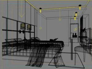 guest room 009 3D Model