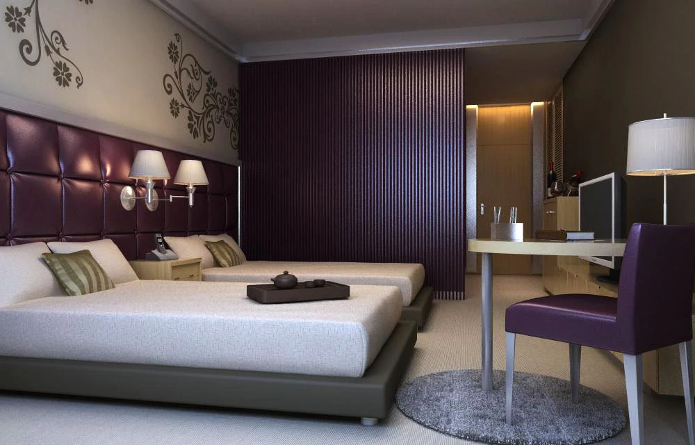 客房008 3D 模型 .c4d .max .obj .3ds .fbx .stl .blend 