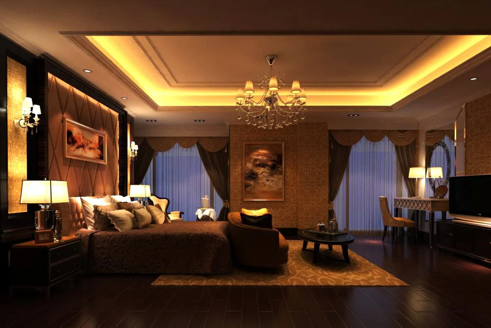 guest room 022 3D Model .c4d .max .obj .3ds .fbx .stl .blend 