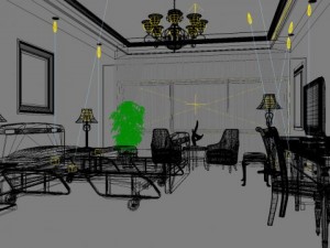 guest room 019 3D Model