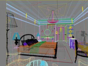 guest room 026 Modello 3D