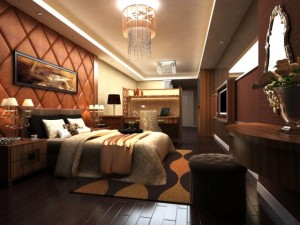 guest room 025 Modello 3D