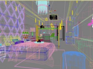 guest room 025 3D-Modell