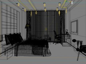 guest room 034 3D 모델