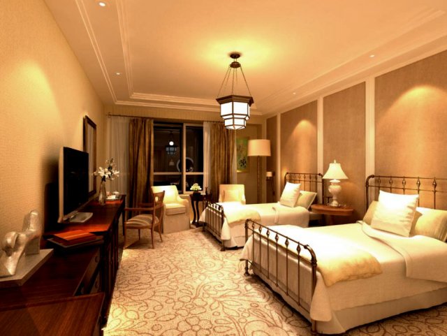 guest room 029 3D मॉडल .c4d .max .obj .3ds .fbx .stl .blend 