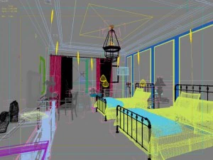 guest room 029 3D Model