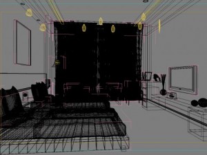guest room 035 3D 模型