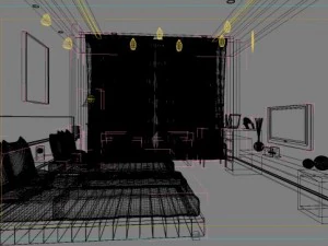guest room 035 3D Model