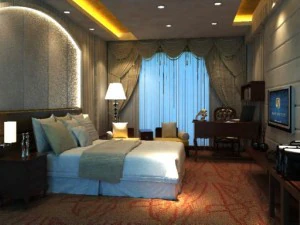 G&auml;stezimmer 033 3D Modell