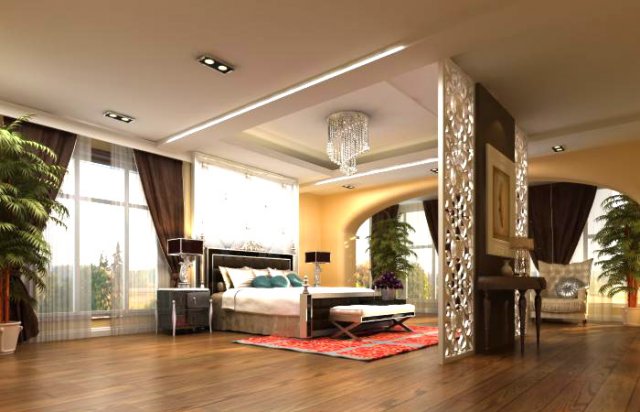 guest room 050 3D-Modell .c4d .max .obj .3ds .fbx .stl .blend 