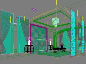 guest room 050 3D Model