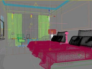 guest room 048 3D Model