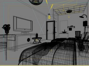 guest room 044 3D Model
