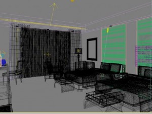guest room 047 Modèle 3D