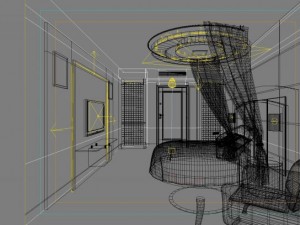 guest room 041 Model 3D