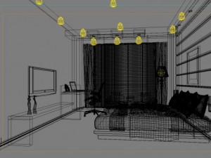 guest room 045 3D Model