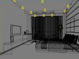 guest room 045 3D Model