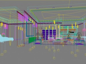 guest room 057 3D Model