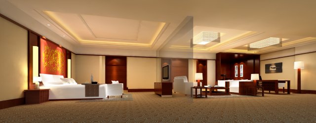 guest room 062 Modelo 3D .c4d .max .obj .3ds .fbx .stl .blend