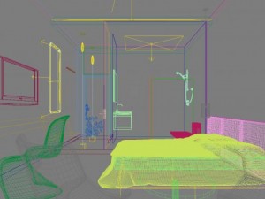 guest room 068 3D-Modell