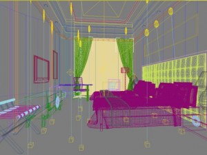 guest room 059 3D Model