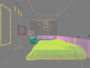 guest room 065 Modèle 3D