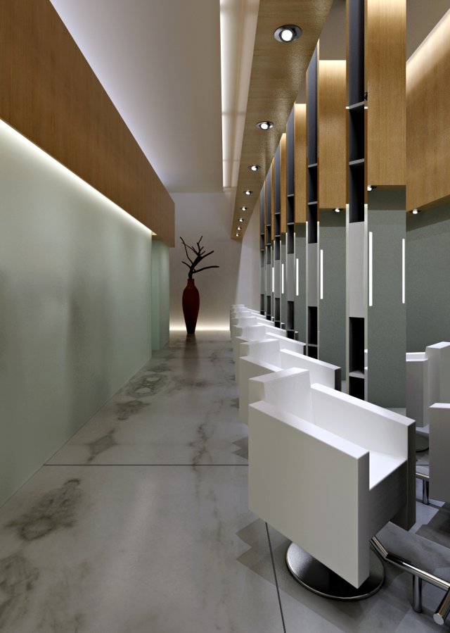 hairdressing room 001 3D मॉडल .c4d .max .obj .3ds .fbx .stl .blend