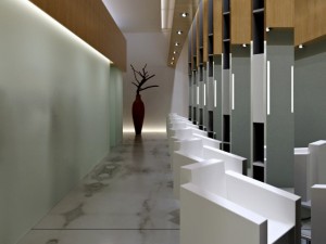 hairdressing room 001 3D Модель