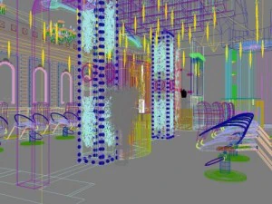 hairdressing room 001 3D Model