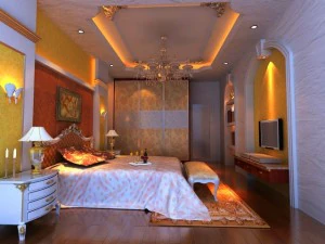 거실 008 3D 모델